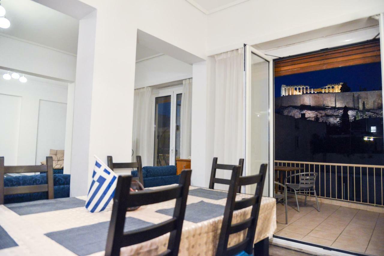 Acropolis Amazing Balcony View 3 Minutes Walking To The Museum Apartment เอเธนส์ ภายนอก รูปภาพ