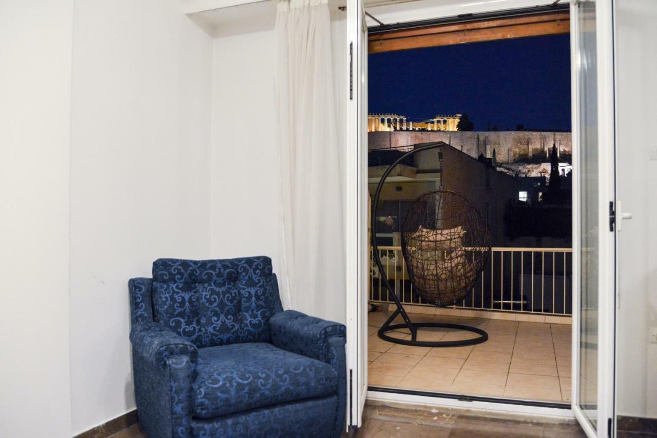Acropolis Amazing Balcony View 3 Minutes Walking To The Museum Apartment เอเธนส์ ภายนอก รูปภาพ